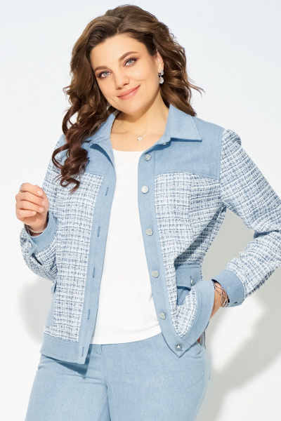 Брюки, бомбер Fita 3231 голубой - фото 6