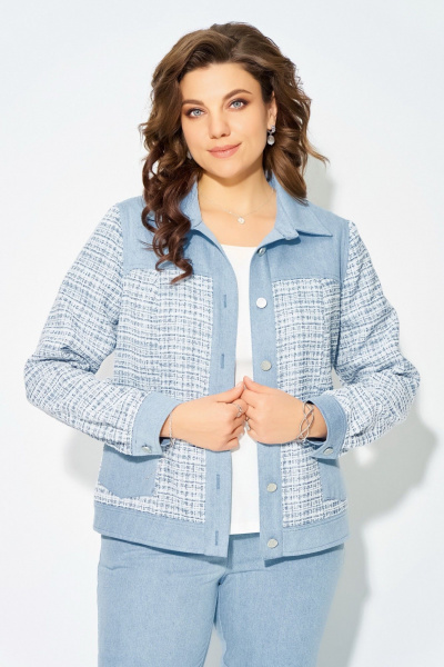 Брюки, бомбер Fita 3231 голубой - фото 4