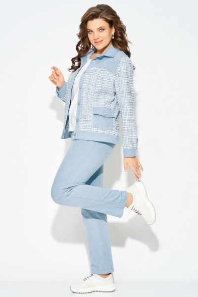 Брюки, бомбер Fita 3231 голубой - фото 2