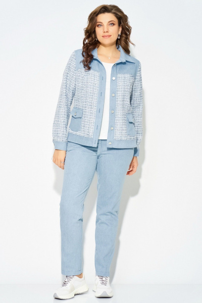 Брюки, бомбер Fita 3231 голубой - фото 1