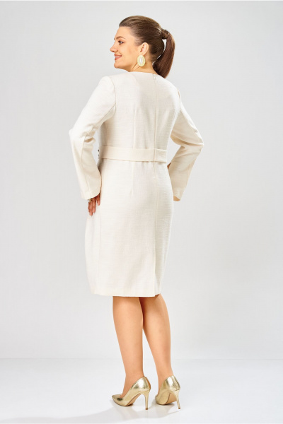 Платье Bonna Image 1018/1 молочный - фото 11