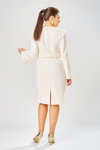 Платье Bonna Image 1018/1 молочный - фото 9