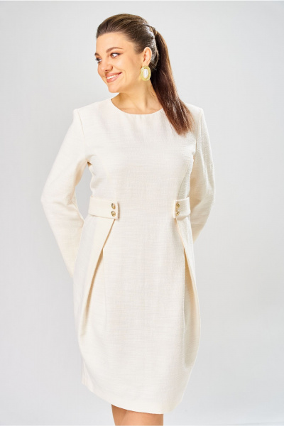 Платье Bonna Image 1018/1 молочный - фото 6