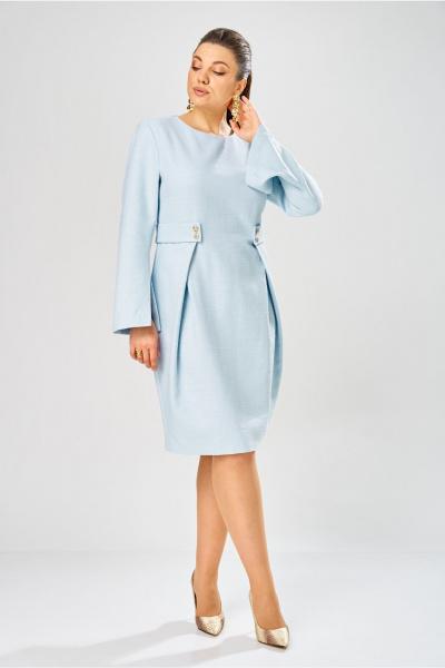 Платье Bonna Image 1018/2 голубой - фото 10