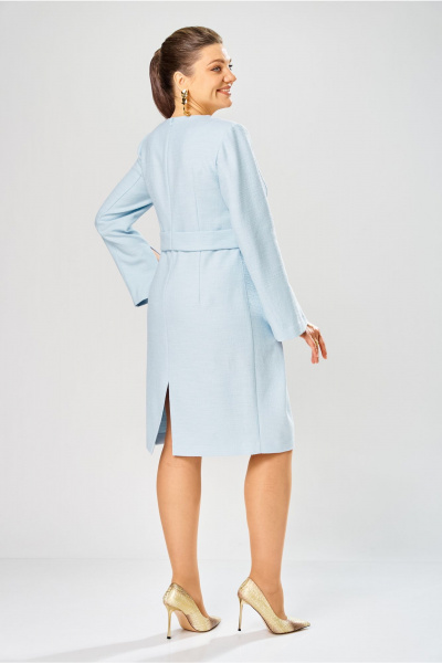 Платье Bonna Image 1018/2 голубой - фото 7