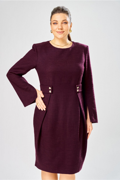 Платье Bonna Image 1018/3 фиолетовый - фото 6