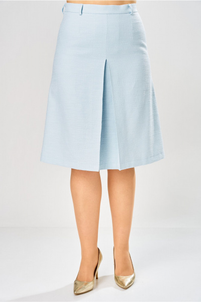 Жакет, юбка Bonna Image 1029/2 голубой - фото 11