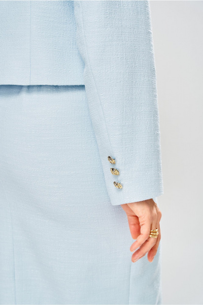 Жакет, юбка Bonna Image 1031/2 голубой - фото 12