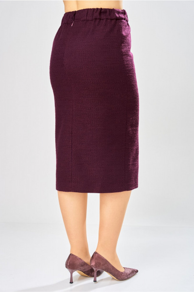 Жакет, юбка Bonna Image 1031/3 фиолетовый - фото 10