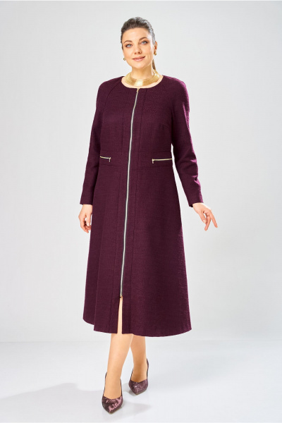 Платье Bonna Image 1036 фиолетовый - фото 1