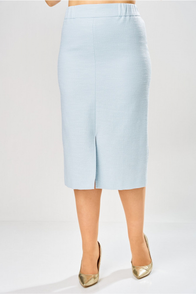 Жакет, юбка Bonna Image 1042/2 голубой - фото 10