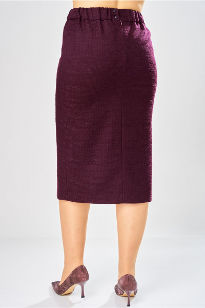 Жакет, юбка Bonna Image 1042/3 фиолетовый - фото 16