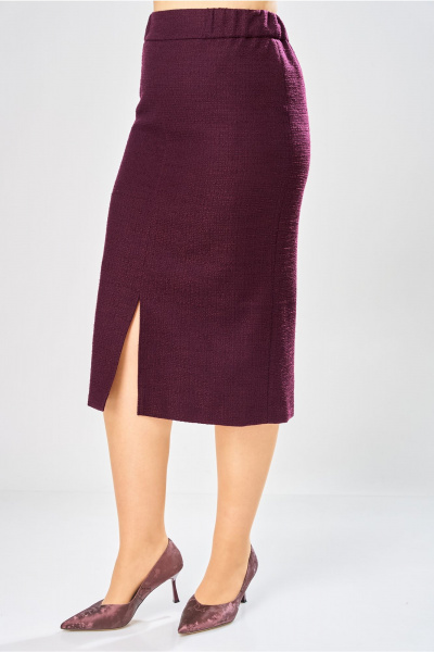 Жакет, юбка Bonna Image 1042/3 фиолетовый - фото 15