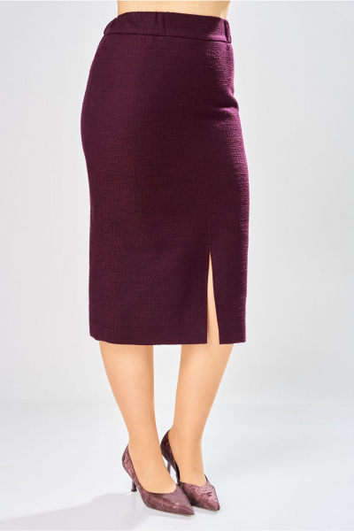 Жакет, юбка Bonna Image 1042/3 фиолетовый - фото 14