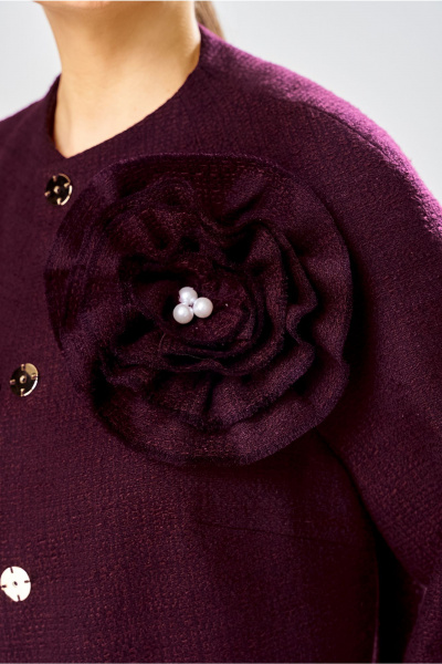 Жакет, юбка Bonna Image 1042/3 фиолетовый - фото 3