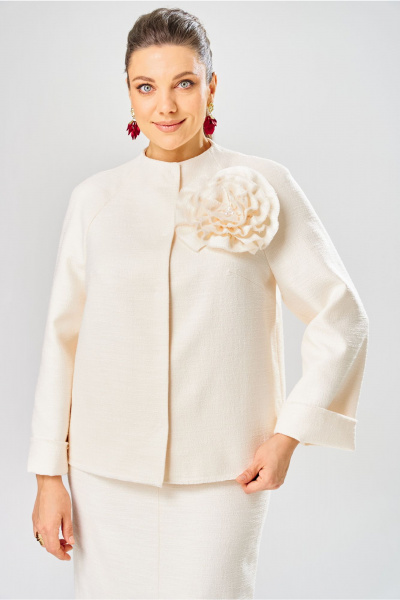 Жакет Bonna Image 1032/1 молочный - фото 8