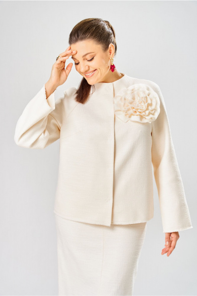Жакет Bonna Image 1032/1 молочный - фото 7