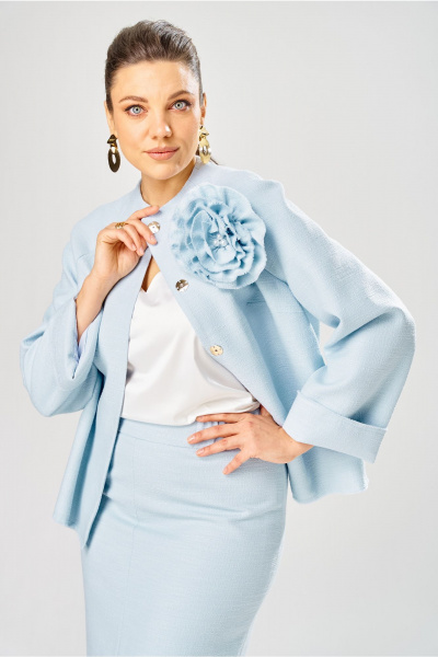 Жакет Bonna Image 1032/2 голубой - фото 2