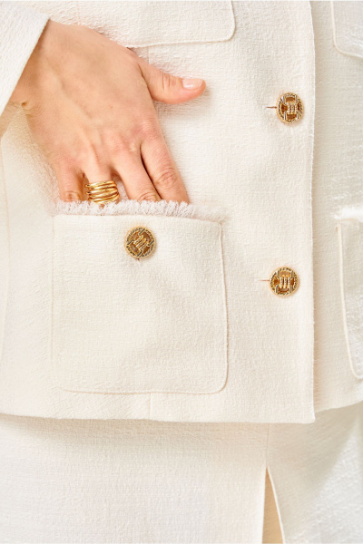 Жакет Bonna Image 1039/1 молочный - фото 10