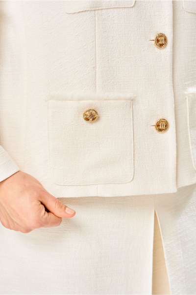 Жакет Bonna Image 1039/1 молочный - фото 9