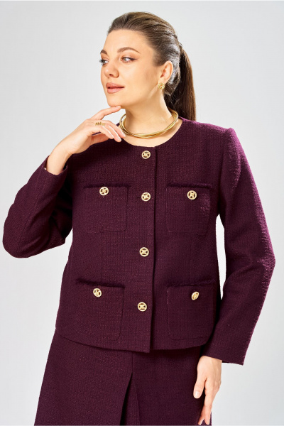 Жакет Bonna Image 1039/3 фиолетовый - фото 1
