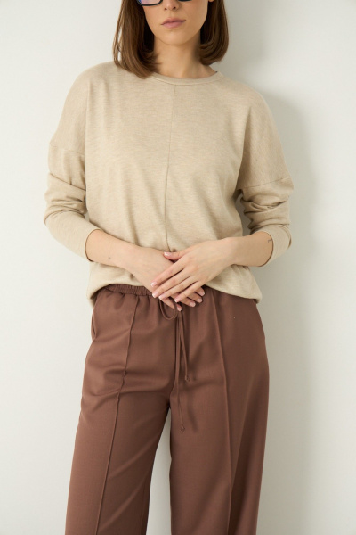 Брюки Luitui R2019 какао - фото 4