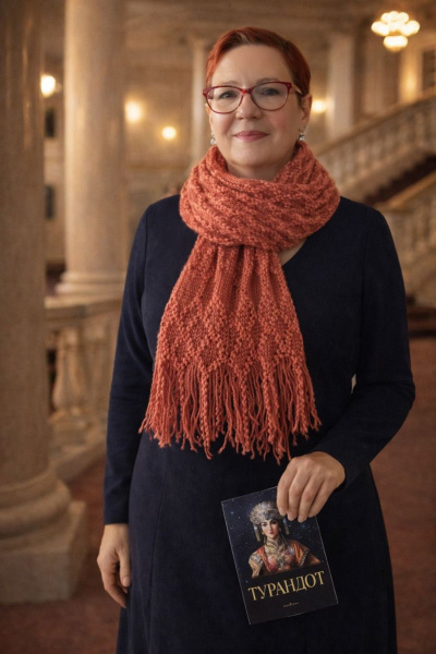 Шарф OLANTIZ S1-12 терракотово-красный - фото 3