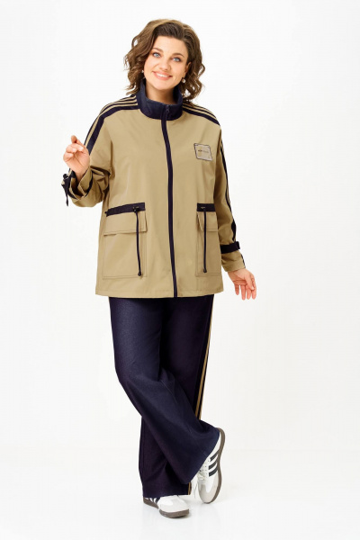 Брюки, ветровка Lady Secret 25228 песочный/синий - фото 1