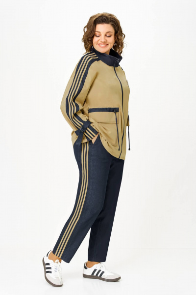 Брюки, ветровка Lady Secret 25230 песочный/синий - фото 2