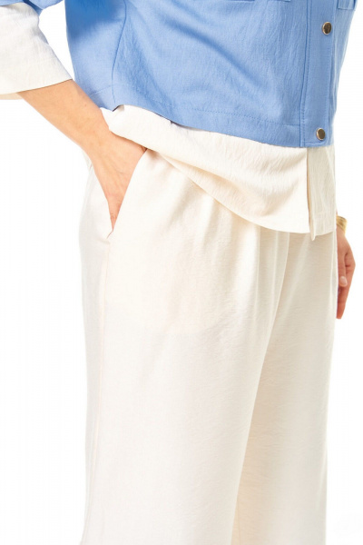 Брюки, жакет VI ORO VR-1251 голубой - фото 9