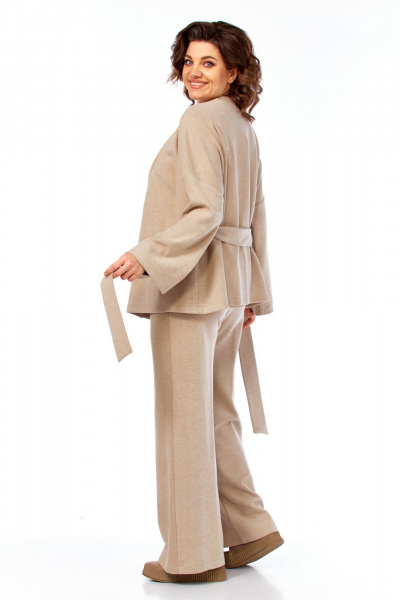 Брюки, кардиган, топ Диомант 2143 бежевый - фото 11