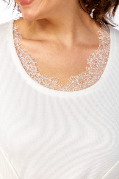 Кардиган, платье Диомант 2145 молоко - фото 11