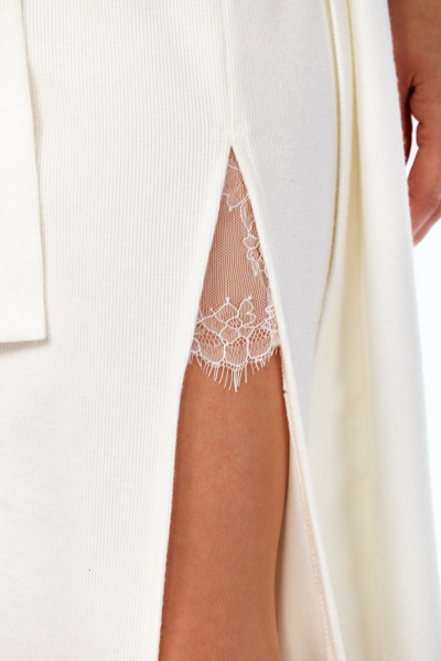 Кардиган, платье Диомант 2145 молоко - фото 5