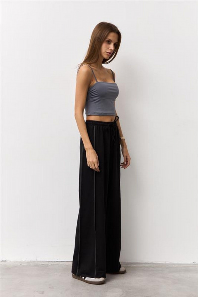 Брюки Luitui R2077 черный - фото 3