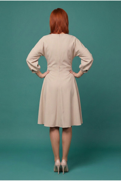 Платье Соджи 689 бежевый - фото 3