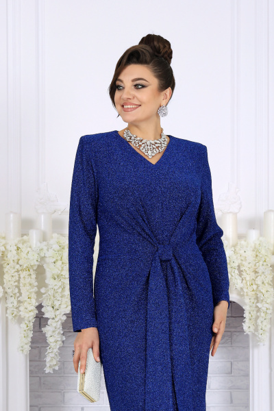 Платье Ninele 6096 василек - фото 8
