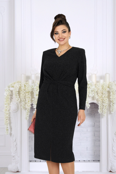 Платье Ninele 6096 черный - фото 8