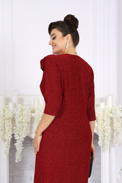 Платье Ninele 7500 красный - фото 9