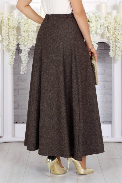 Юбка Ninele 216 коричневый - фото 7