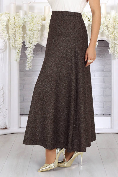 Юбка Ninele 216 коричневый - фото 5