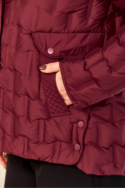 Куртка Shetti 2210 винный_ - фото 9