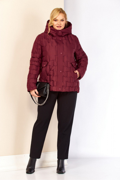 Куртка Shetti 2210 винный_ - фото 2