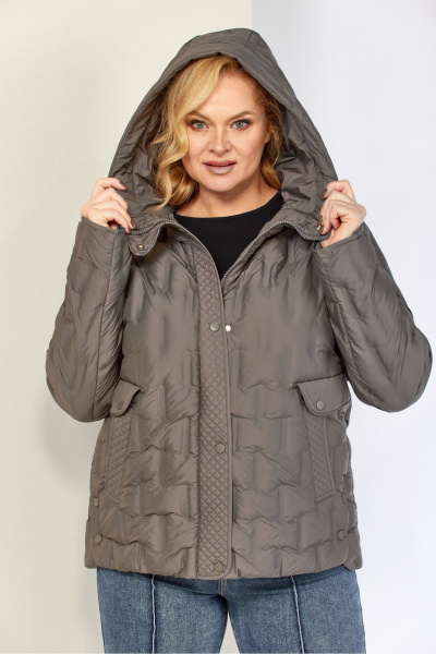 Куртка Shetti 2210 пепельный - фото 4