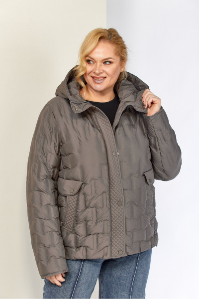 Куртка Shetti 2210 пепельный - фото 3