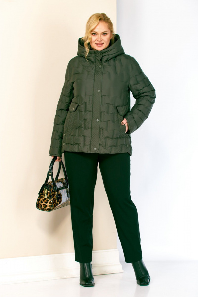 Куртка Shetti 2210 темно-зеленый - фото 1