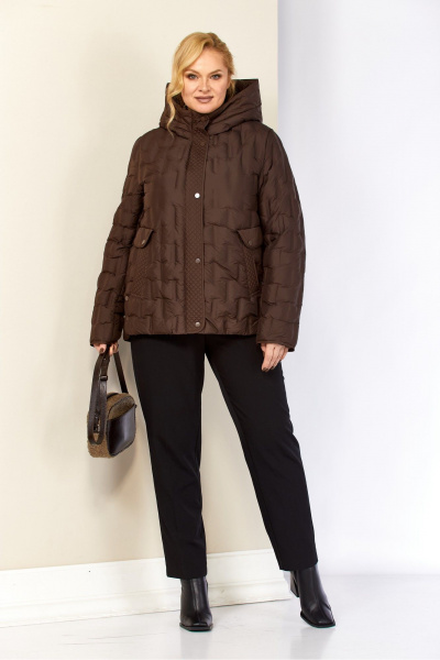 Куртка Shetti 2210 шоколад - фото 1