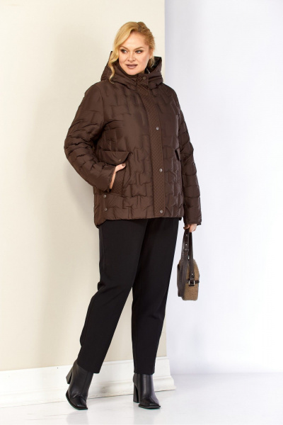 Куртка Shetti 2210 шоколад - фото 2