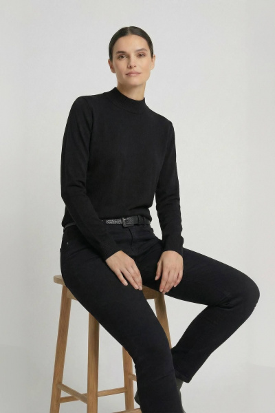 Свитер Полесье С3766-24 5С2198-Д43 158,164 глубокий_черный - фото 6