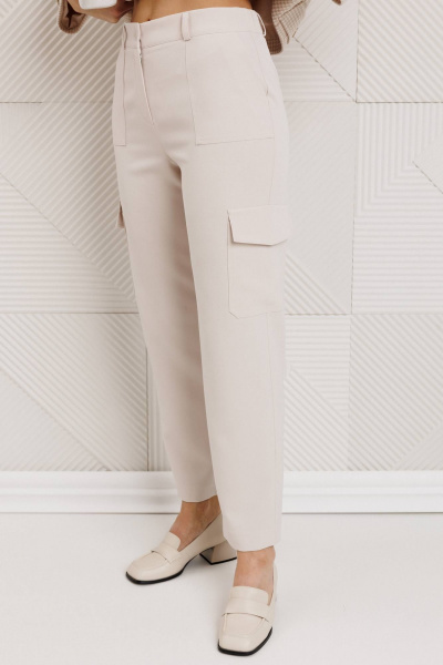 Брюки, куртка Мода Юрс 26-2964 светлый_беж - фото 6