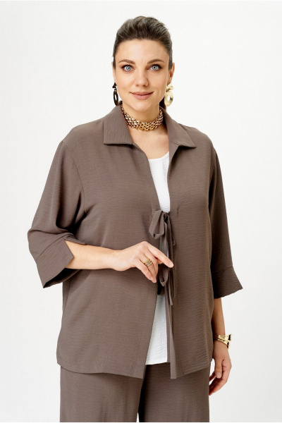 Брюки, жакет, топ Svetlana-Style 2114 мокко - фото 10